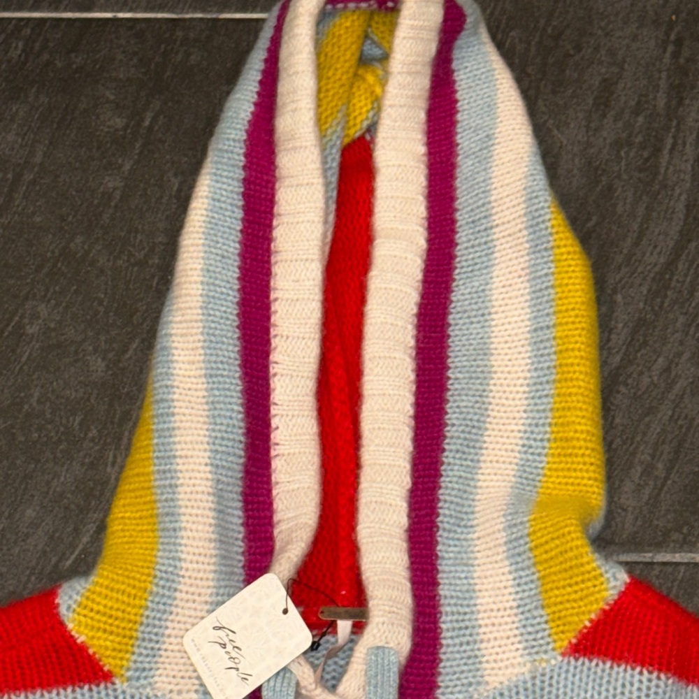 Free People Candy Lane Cashmere Hoodie - Picture 8 of 10
